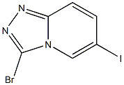 3-Bromo-6-iodo-[1,2,4]triazolo[4,3-a]pyridine Structure