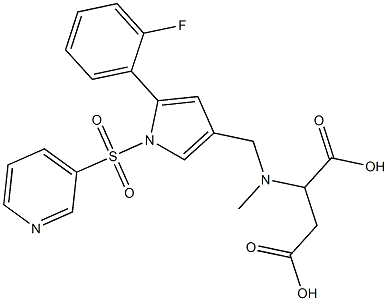 沃诺拉赞杂质B, , 结构式