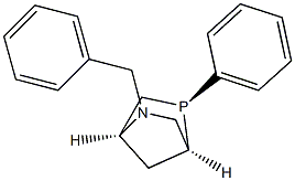 (1S,4S,5R)-2-benzyl-5-phenyl-2-aza-5-phosphabicyclo[2.2.1]heptane Struktur