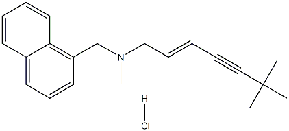 盐酸特比萘芬原料药, , 结构式