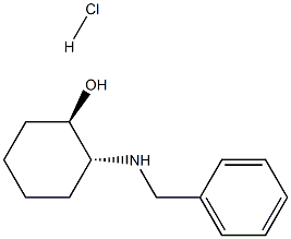 (1R,2R)-2-苄氨基环己醇盐酸盐, , 结构式