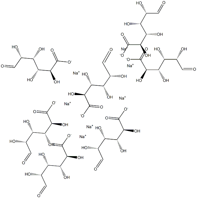 L-古罗糖醛酸七糖, 862694-87-9, 结构式