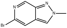 5-Bromo-2-methyl-2H-pyrazolo[3,4-c]pyridine, 2089292-88-4, 结构式