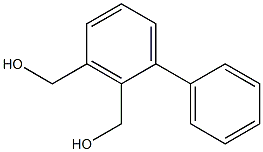 (3-Hydroxymethyl-biphenyl-2-yl)methanol Structure