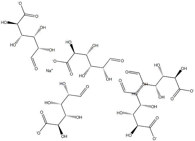 Penta-Guluronic Acid Sodium Salt 化学構造式
