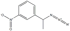 1-(1-azidoethyl)-3-nitrobenzene Structure