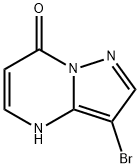 3-Bromo-4H-pyrazolo[1,5-a]pyrimidin-7-one Struktur