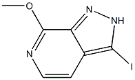 3-Iodo-7-methoxy-2H-pyrazolo[3,4-c]pyridine Structure