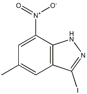  3-iodo-5-methyl-7-nitro-1H-indazole