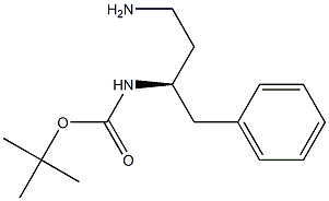 (R)-tert-butyl 4-amino-1-phenylbutan-2-ylcarbamate Structure