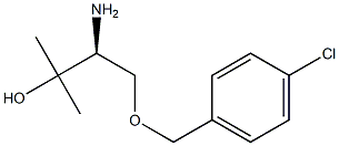 (S)-3-amino-4-(4-chlorobenzyloxy)-2-methylbutan-2-ol Structure
