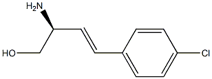 (S,E)-2-amino-4-(4-chlorophenyl)but-3-en-1-ol Structure