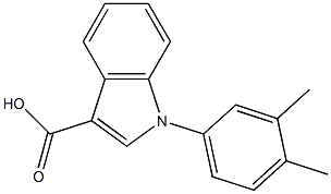 1-(3,4-dimethylphenyl)-1H-indole-3-carboxylic acid