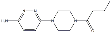 1-(4-(6-aminopyridazin-3-yl)piperazin-1-yl)butan-1-one