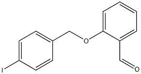 2-(4-iodobenzyloxy)benzaldehyde Struktur