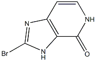 2-bromo-3H-imidazo[4,5-c]pyridin-4(5H)-one,,结构式