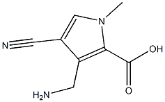 3-(aminomethyl)-4-cyano-1-methyl-1H-pyrrole-2-carboxylic acid