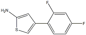 4-(2,4-difluorophenyl)thiophen-2-amine Structure