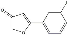 5-(3-iodophenyl)furan-3(2H)-one Struktur