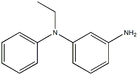 N1-ethyl-N1-phenylbenzene-1,3-diamine Struktur