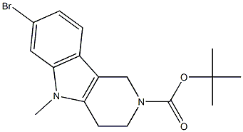 tert-butyl 7-bromo-5-methyl-3,4-dihydro-1H-pyrido[4,3-b]indole-2(5H)-carboxylate