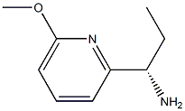 (S)-1-(6-methoxypyridin-2-yl)propan-1-amine Struktur