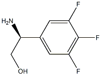 (S)-2-amino-2-(3,4,5-trifluorophenyl)ethanol Struktur