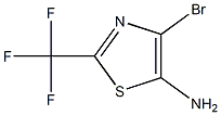 4-bromo-2-(trifluoromethyl)thiazol-5-amine Struktur