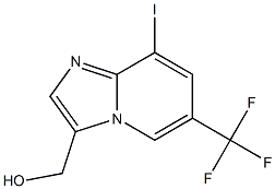 (8-Iodo-6-trifluoromethyl-imidazo[1,2-a]pyridin-3-yl)-methanol