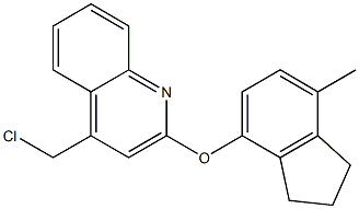 4-Chloromethyl-2-(7-methyl-indan-4-yloxy)-quinoline