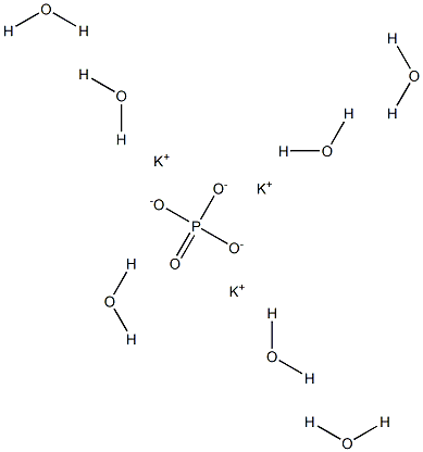 七水磷酸三钾,,结构式