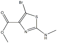 5-Bromo-2-methylamino-thiazole-4-carboxylic acid methyl ester