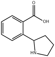 2-(PYRROLIDIN-2-YL)BENZOIC ACID Structure