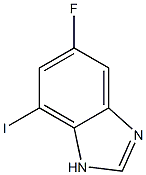 5-Fluoro-7-iodo-1H-benzoimidazole Struktur