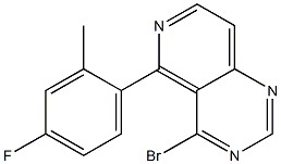  4-bromo-5-(4-fluoro-2-methylphenyl)pyrido[4,3-d]pyrimidine