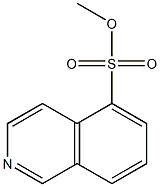 5-异喹啉磺酸甲酯, , 结构式