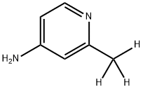 4-Amino-2-(methyl-d3)-pyridine Structure