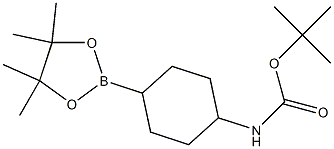 叔-丁基 (4-(4,4,5,5-四甲基-1,3,2-二噁硼戊环-2-基)环己基)氨基甲酯,2173207-50-4,结构式