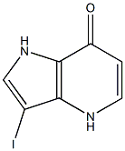 3-Iodo-1,4-dihydro-pyrrolo[3,2-b]pyridin-7-one Structure