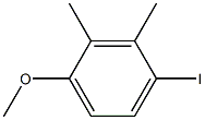 2,3-二甲基-4-碘苯甲醚, , 结构式