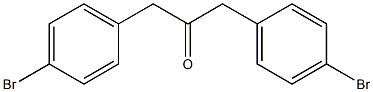 1,3-bis(4-bromophenyl)propan-2-one Structure