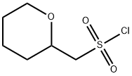 Tetrahydro-2H-pyran-2-ylmethanesulfonyl chloride Structure