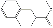 Methyl tetraline-2-carboxylate,,结构式
