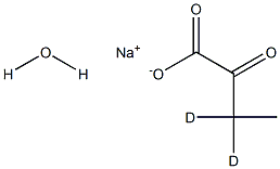2-Ketobutyric acid-3,3-d2 sodium salt hydrate
		
	 Structure