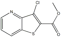 3-Chloro-thieno[3,2-b]pyridine-2-carboxylic acid methyl ester