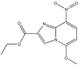5-Methoxy-8-nitro-imidazo[1,2-a]pyridine-2-carboxylic acid ethyl ester