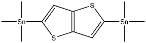 2,5-Bis(trimethylstannyl)-thieno[3,2-b]thiophene 97% Struktur