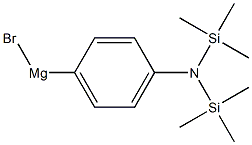 4-[Bis(trimethylsilyl)amino]phenylmagnesium bromide solution 0.5 M in THF Structure