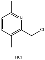2-(Chloromethyl)-3,6-dimethylpyridine hydrochloride Structure