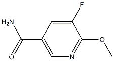 5-fluoro-6-methoxynicotinamide Structure